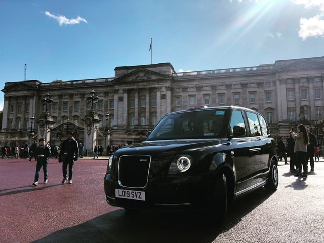 Black Cab Tours of London - Zero emissions Cab by Buckenham Palace